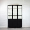 Two drawers iron cabinet with three plus three doors